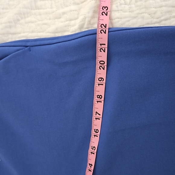 LOFT WOMENS  MARISA PANTS SIZE 12 BLUE COLOR PREOWNED CONDITION - Picture 17 of 17